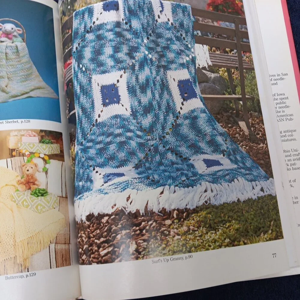 Weekend‎ Crochet Afghans By Jean Leinhauser And Rita Weiss Hardback, 1987